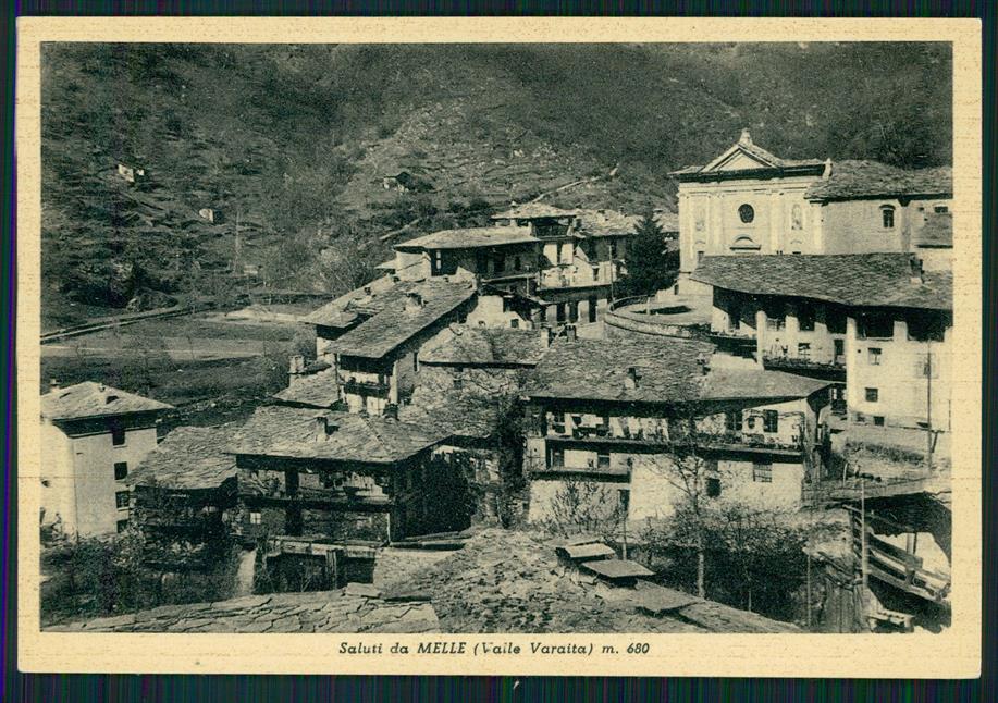 Cuneo Melle Valle Varaita FG cartolina MZ1753 – fronte