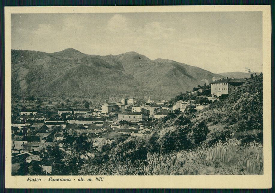 Cuneo Piasco FG cartolina MZ1756 – fronte