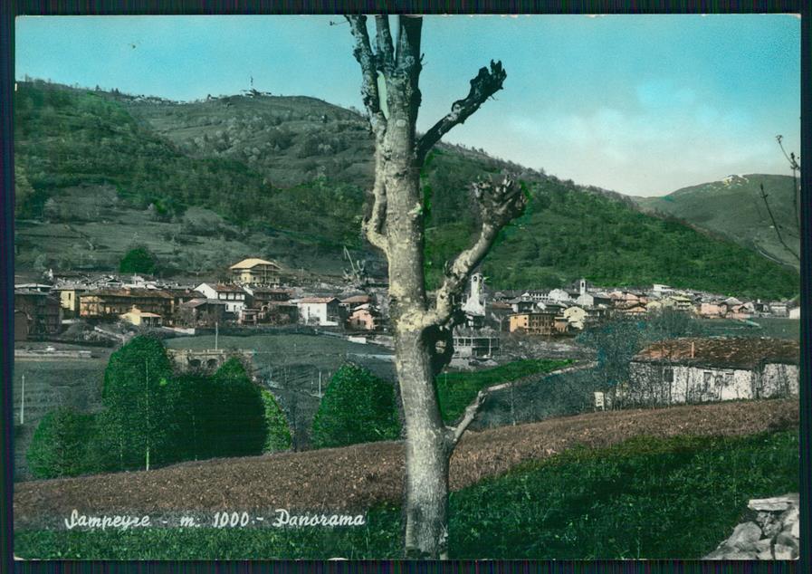 Cuneo Sampeyre PIEGHE Foto FG cartolina MZ1762 – fronte
