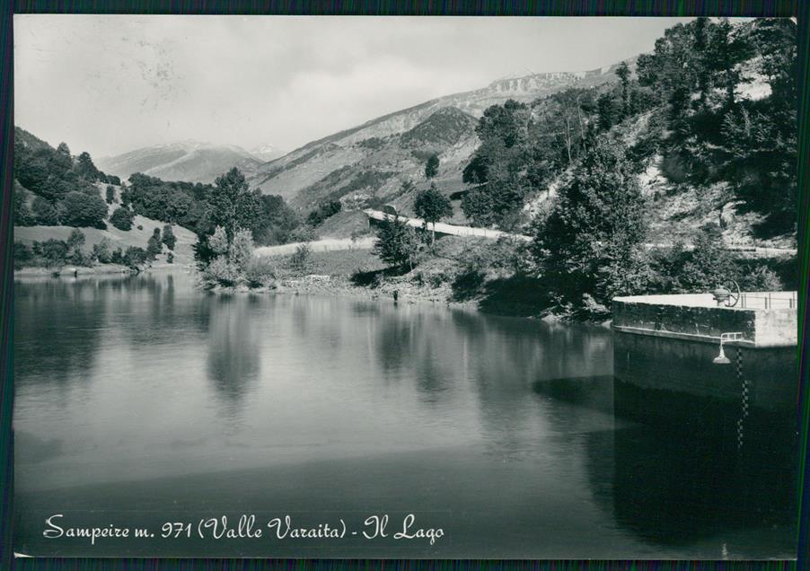 Cuneo Sampeyre Lago di Foto FG cartolina MZ1769 – fronte