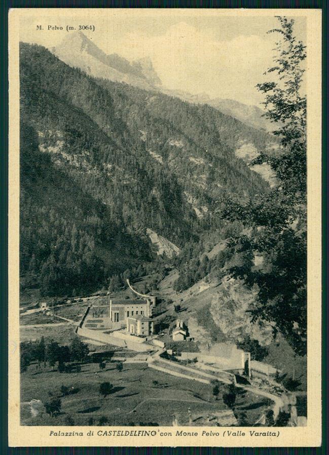 Cuneo Casteldelfino Monte Pelvo ABRASA FG cartolina MZ1786 – fronte