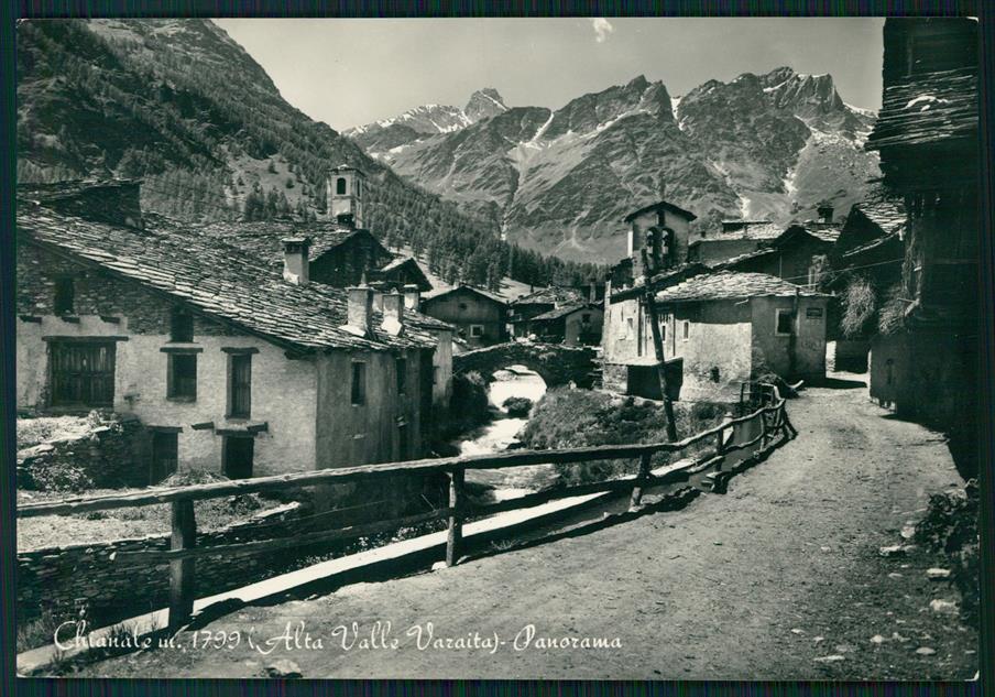 Cuneo Pontechianale Alta Valle Varaita Foto FG cartolina MZ1789 – fronte