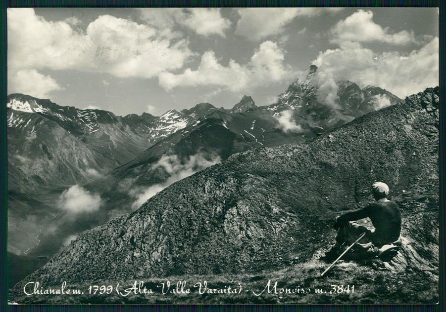 Cuneo Pontechianale Alta Valle Varaita Monviso Foto FG cartolina MZ1790 – fronte