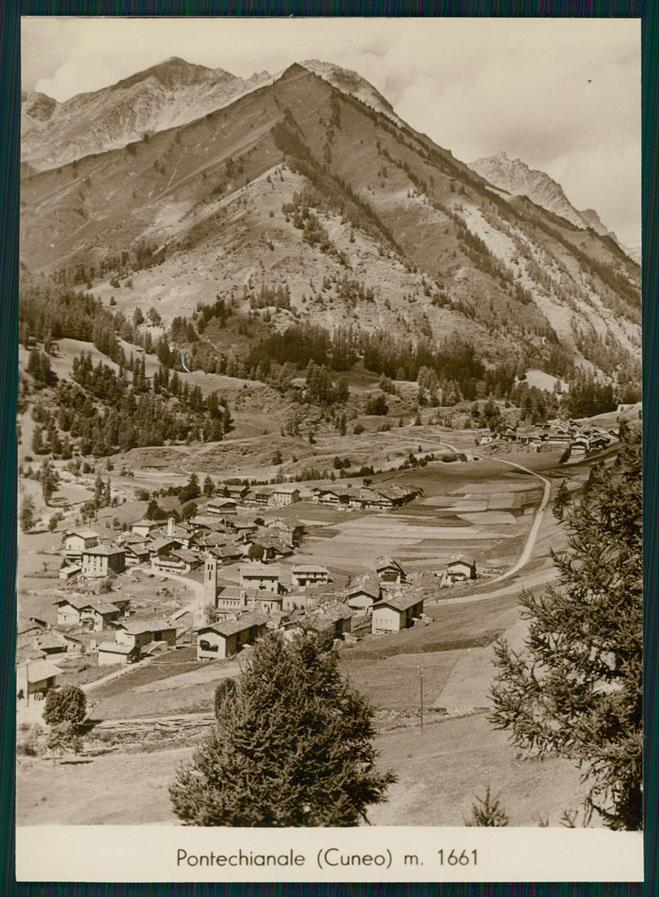 Cuneo Pontechianale Foto FG cartolina MZ1791 – fronte