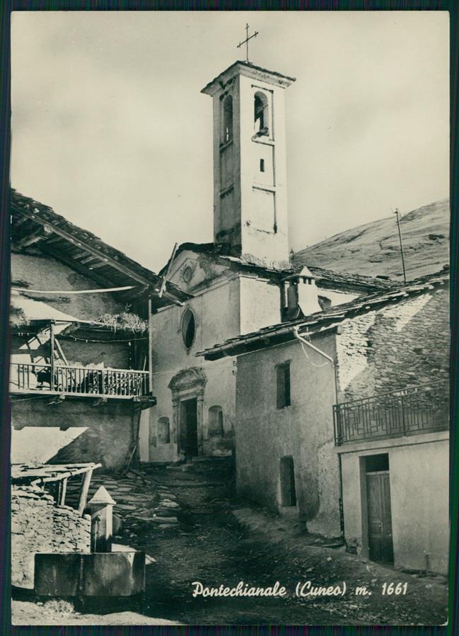 Cuneo Pontechianale Foto FG cartolina MZ1799 – fronte