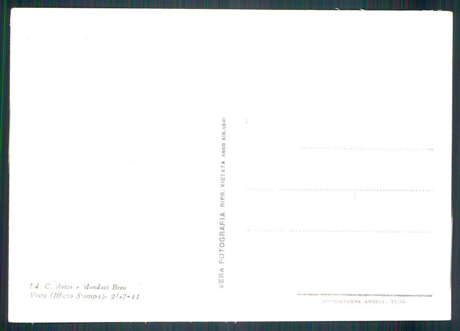 Cuneo Pianfei Foto FG cartolina MZ1828 – retro