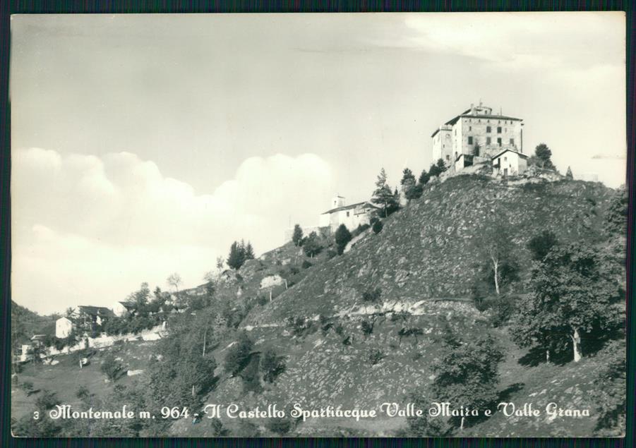 Cuneo Montemale Castello Foto FG cartolina MZ1832 – fronte