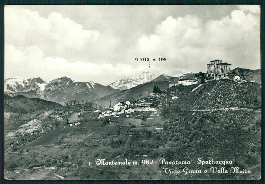 Cuneo Montemale Monviso Foto FG cartolina MZ1835 – fronte
