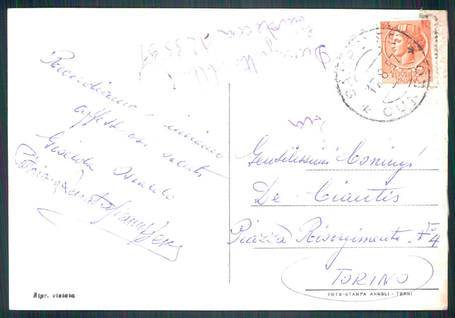 Cuneo Sampeyre Valle Varaita Foto FG cartolina MZ1839 – retro
