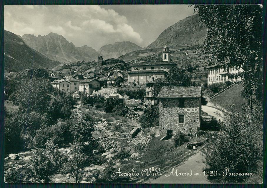 Cuneo Acceglio Valle Maira Foto FG cartolina MZ1840 – fronte