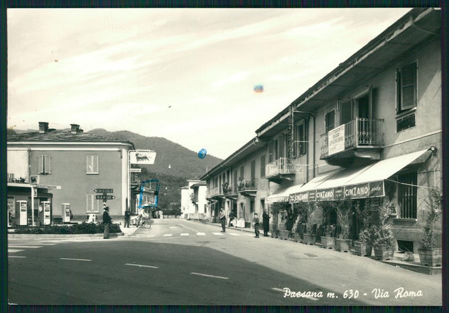 Cuneo Paesana Via Roma Foto FG cartolina MZ1844 – fronte