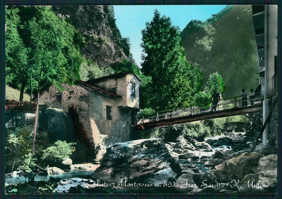 Cuneo Monterosso Grana San Pietro Fraz Saretto Foto FG cartolina MZ1874 – fronte