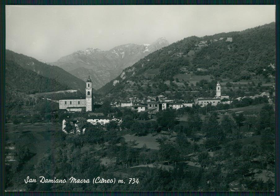 Cuneo San Damiano Macra Foto FG cartolina MZ1875 – fronte