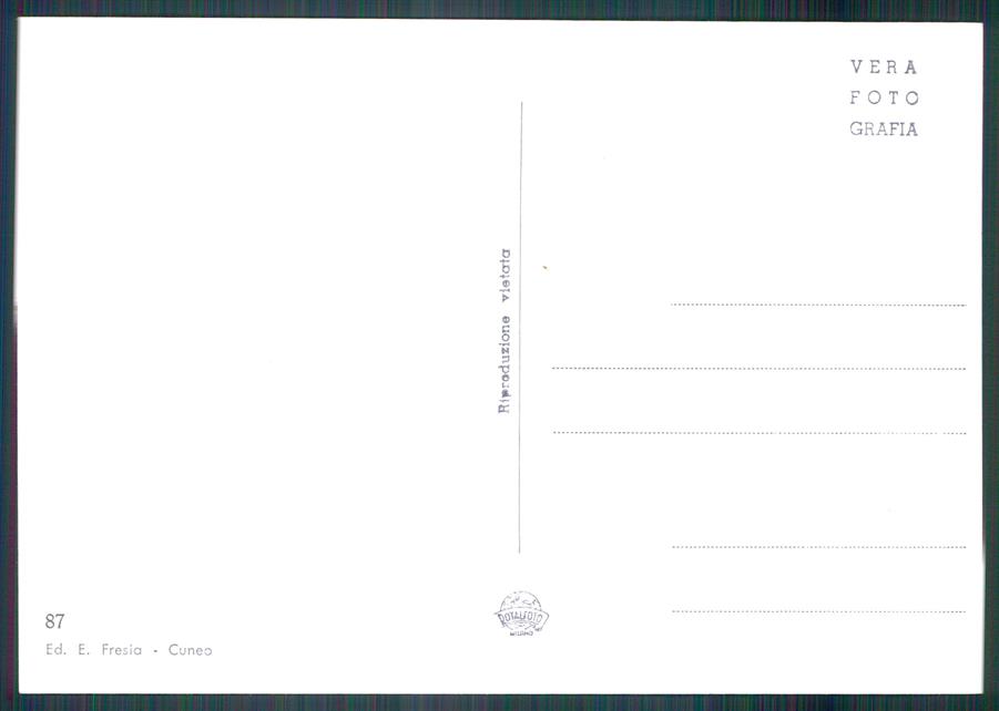 Cuneo San Damiano Macra Foto FG cartolina MZ1875 – retro