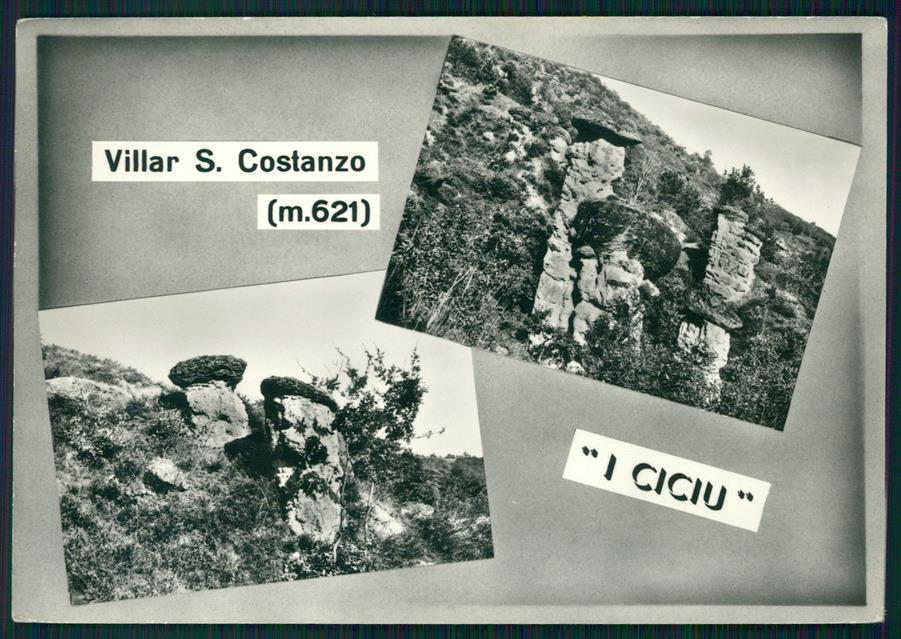 Cuneo Villar San Costanzo I Ciciu Foto FG cartolina MZ1908 – fronte