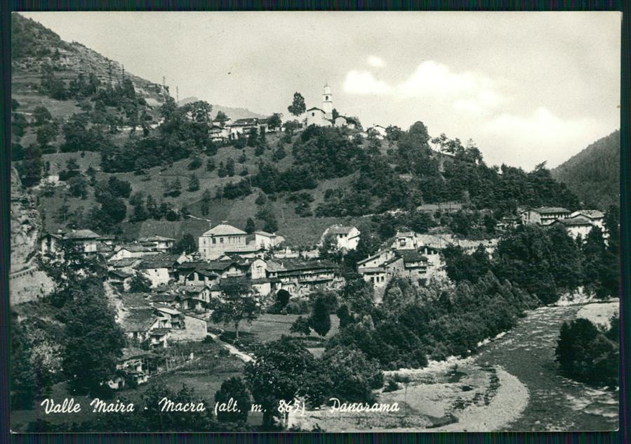 Cuneo Macra Valle Maira Foto FG cartolina MZ1929 – fronte