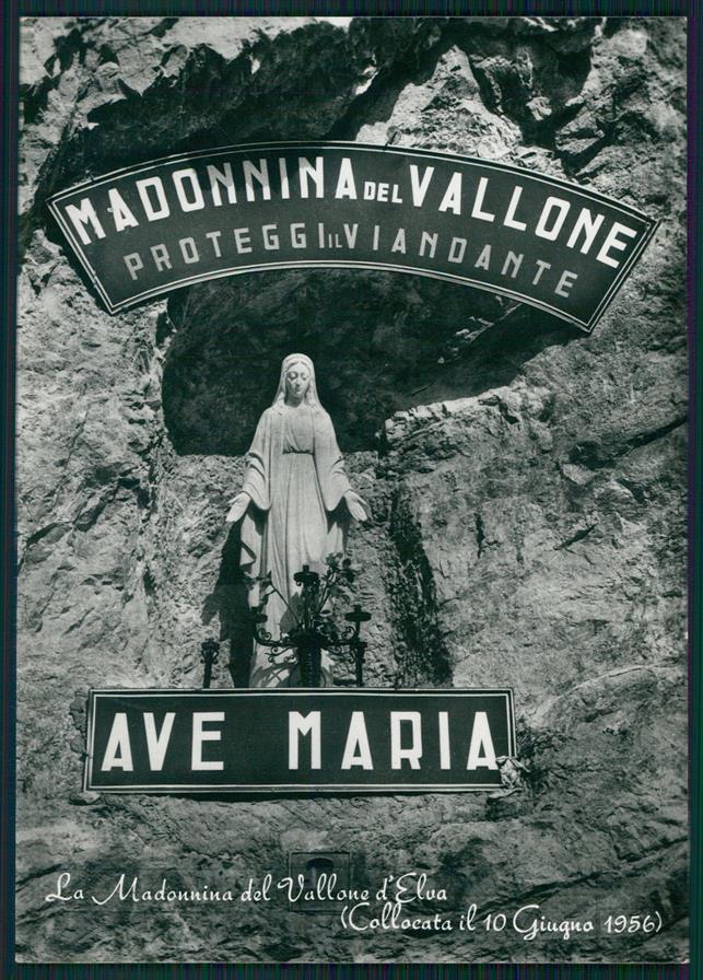 Cuneo Elva Madonna del Vallone Foto FG cartolina MZ1933 – fronte
