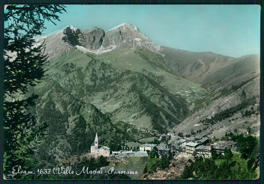 Cuneo Elva Valle Maira Foto FG cartolina MZ1935 – fronte