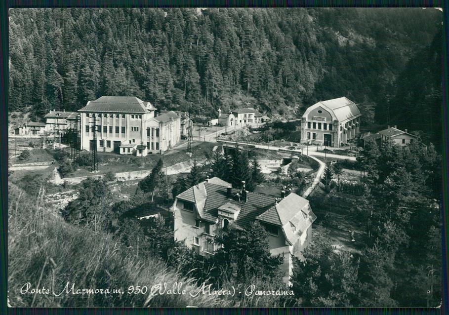 Cuneo Marmora Ponte di FORI Foto FG cartolina MZ1942 – fronte