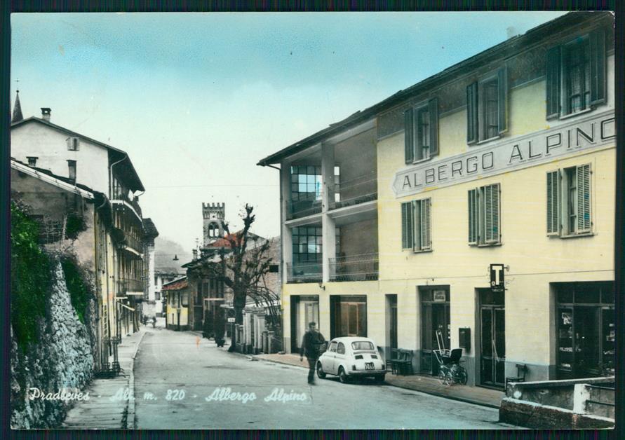 Cuneo Pradleves Auto Foto FG cartolina MZ1947 – fronte