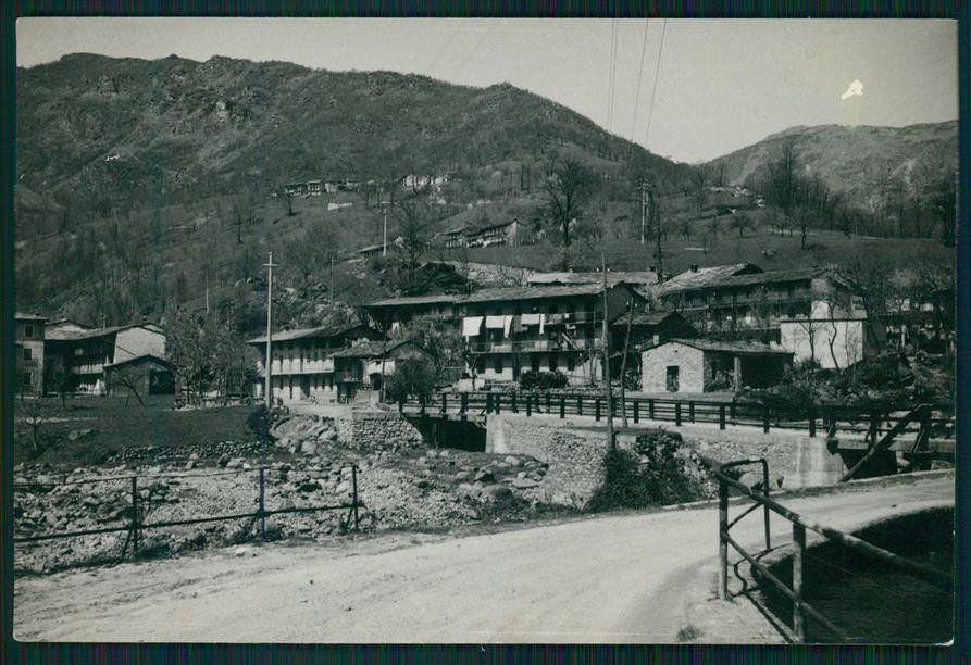 Torino Valle del Sangone Borgata Sangonetto Falconera Foto FG cartolina MZ1968 – fronte