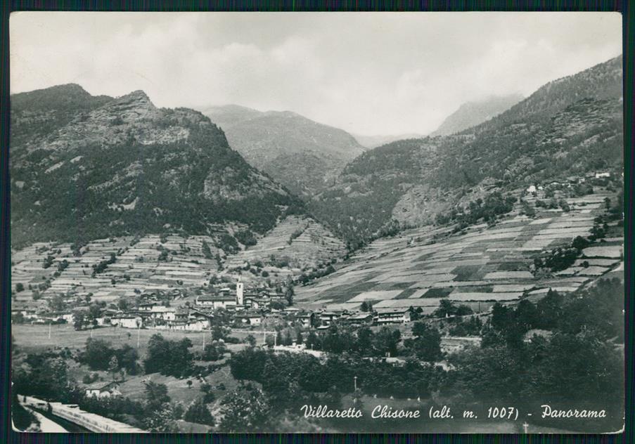Torino Roure Villaretto Chisone Foto FG cartolina MZ1982 – fronte