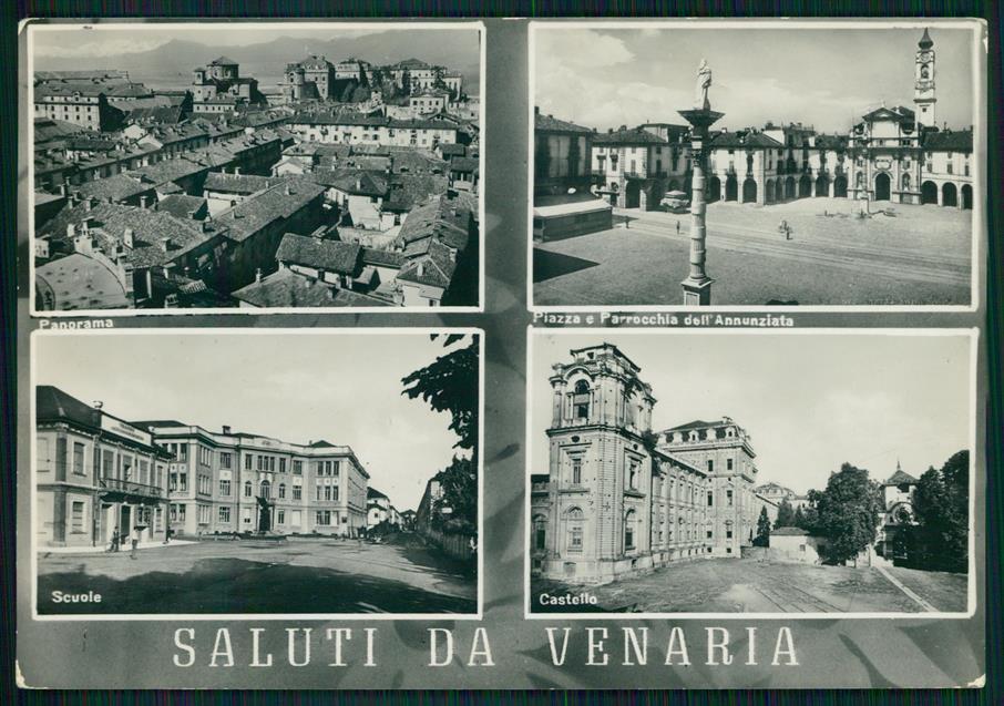 Torino Venaria Reale Saluti da Foto FG cartolina MZ1991 – fronte