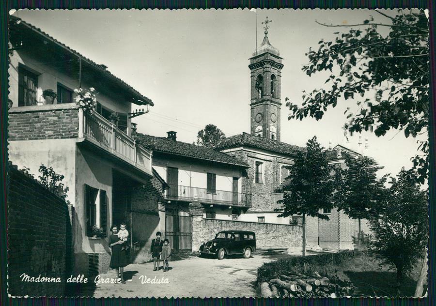Cuneo Madonna delle Grazie PIEGA Foto FG cartolina MZ1999 – fronte