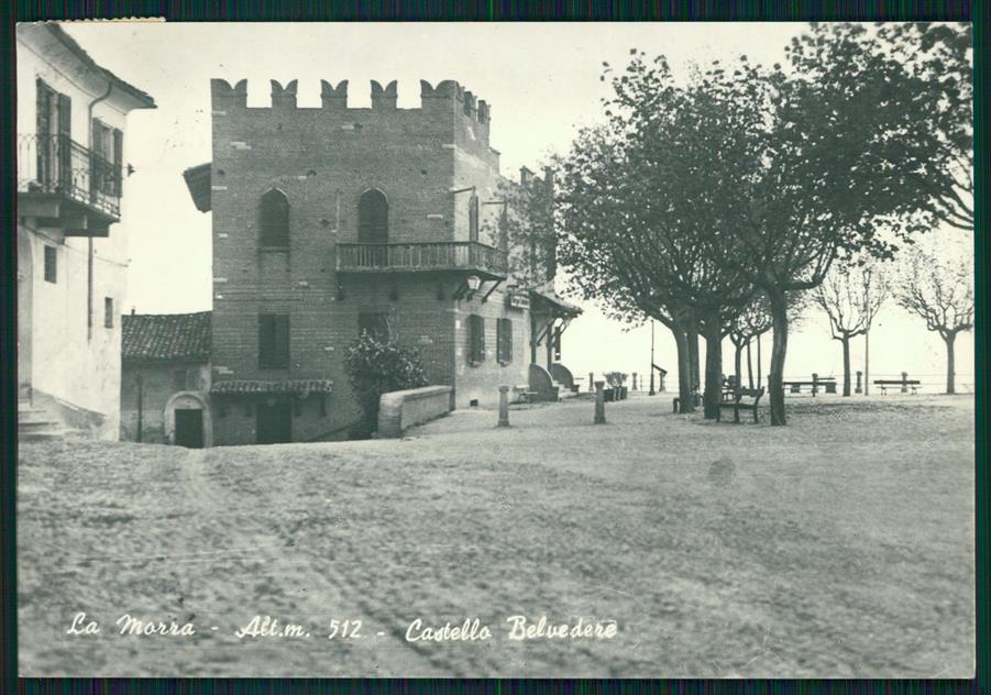 Cuneo La Morra Castello Belvedere Foto FG cartolina MZ2040 – fronte