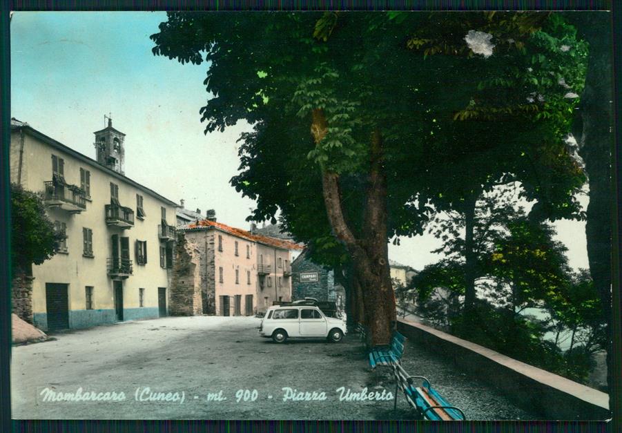 Cuneo Mombarcaro Auto Fiat 500 Foto FG cartolina MZ2054 – fronte