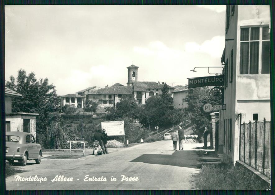 Cuneo Montelupo Albese Vespa Foto FG cartolina MZ2063 – fronte