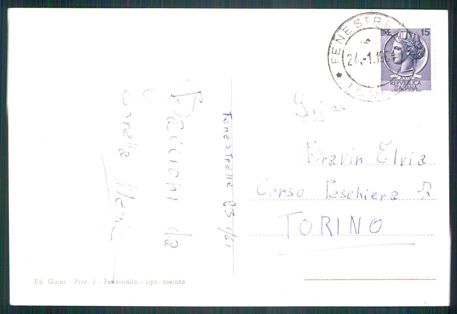 Torino Fenestrelle FG cartolina MZ2080 – retro