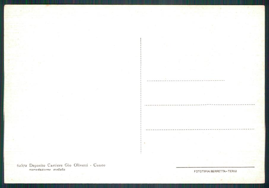 Cuneo Caraglio San Lorenzo FG cartolina MZ2090 – retro