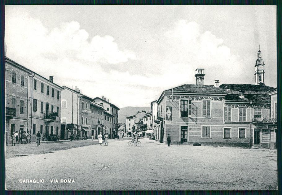 Cuneo Caraglio Via Roma FG cartolina MZ2098 – fronte