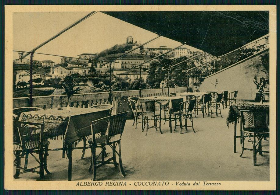 Asti Cocconato Albergo Regina FG cartolina MZ2105 – fronte