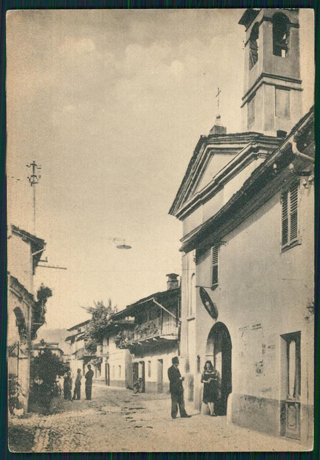 Cuneo Cervasca Via Roma FG cartolina MZ2112 – fronte