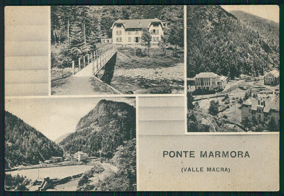 Cuneo Marmora Ponte di FG cartolina MZ2132 – fronte