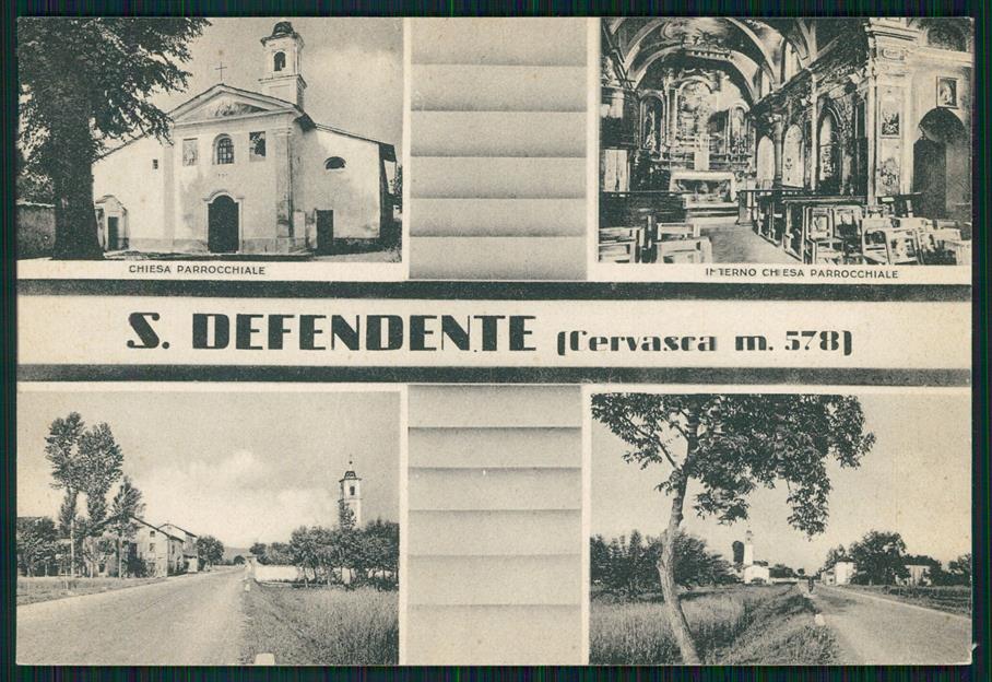 Cuneo Cervasca San Defendente FG cartolina MZ2136 – fronte