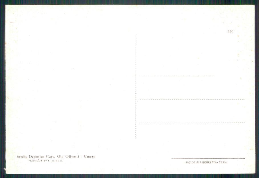 Cuneo Cervasca San Defendente FG cartolina MZ2136 – retro