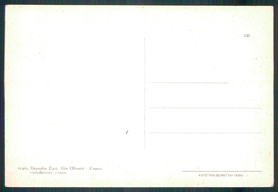 Cuneo Cervasca San Defendente FG cartolina MZ2137 – retro
