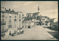 Cuneo Caraglio Piazza Martiri della Libertà PIEGA FG cartolina MZ2140 – fronte