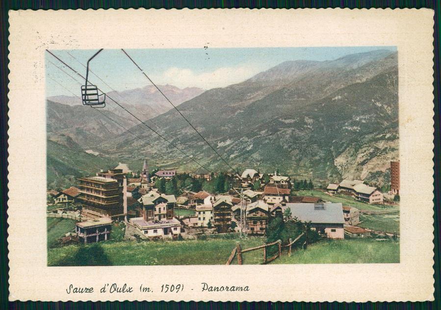 Torino Sauze d'Oulx Seggiovia FG cartolina MZ2142 – fronte