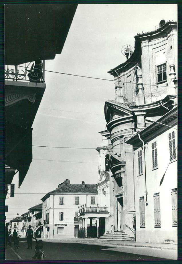 Vercelli Borgo d'Ale Corso Roma Foto FG cartolina MZ2155 – fronte