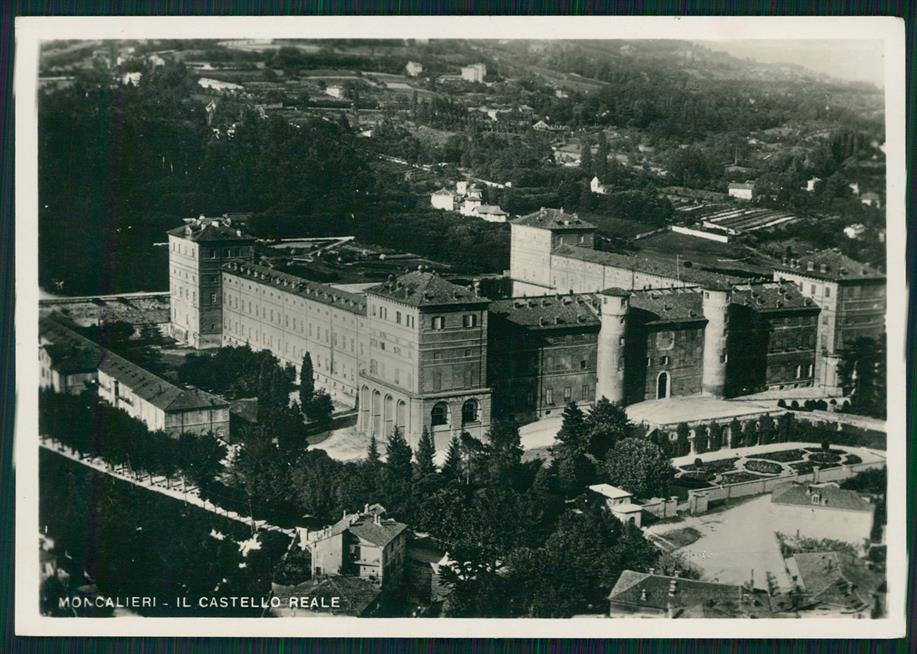 Torino Moncalieri Castello di Foto FG cartolina MZ2209 – fronte