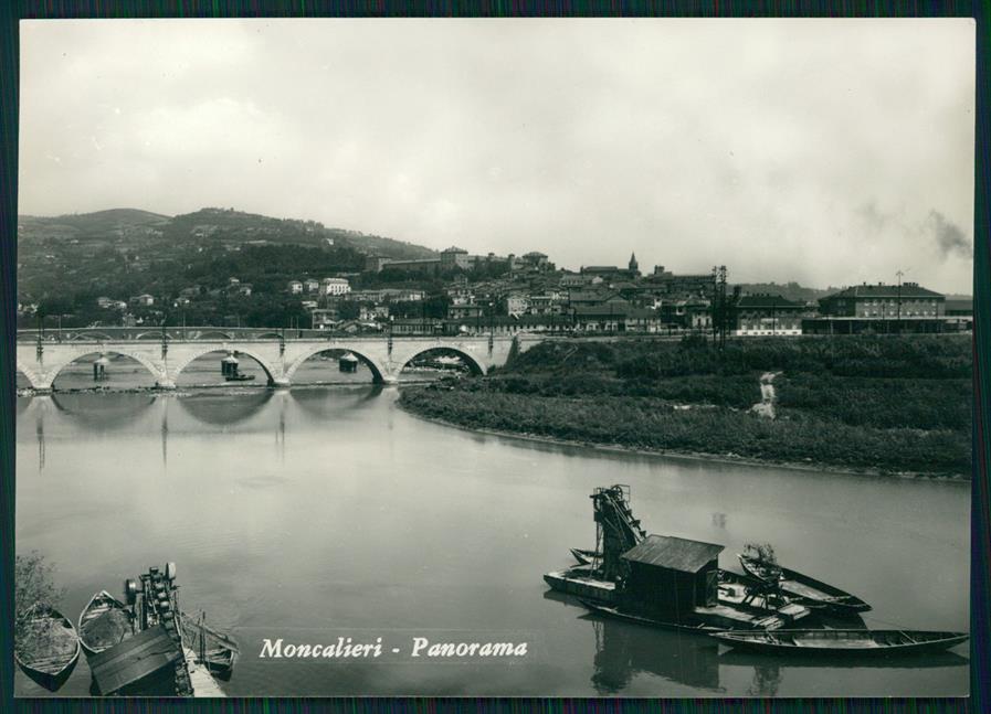 Torino Moncalieri Barche Foto FG cartolina MZ2210 – fronte