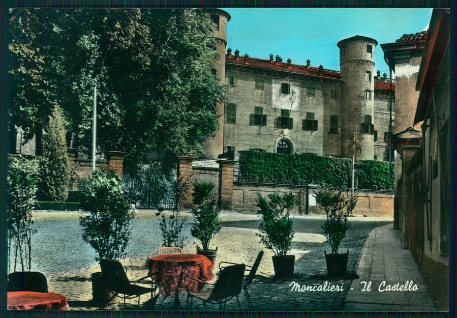 Torino Moncalieri Castello di Foto FG cartolina MZ2217 – fronte