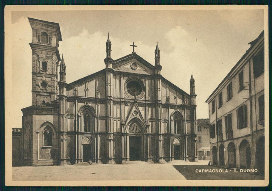 Torino Carmagnola Duomo FG cartolina MZ2224 – fronte