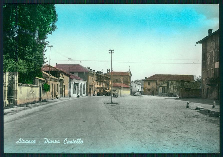 Torino Airasca Piazza Castello Foto FG cartolina MZ2246 – fronte
