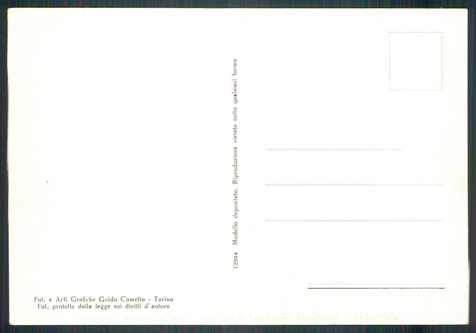 Torino Cumiana Tavernette Scuola FG cartolina MZ2264 – retro