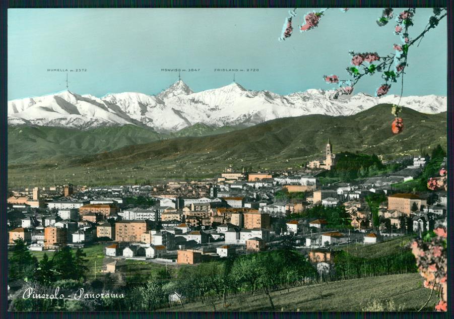 Torino Pinerolo Monviso Foto FG cartolina MZ2266 – fronte
